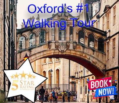 Walking tour of oxford advert