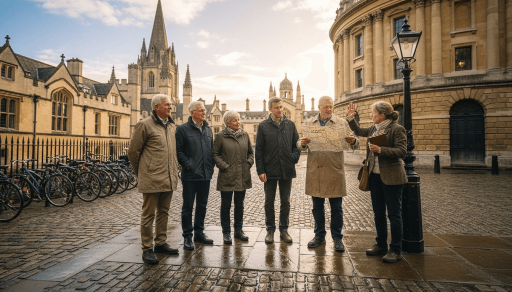 Guided walking tour at Oxford Radcliffe Square